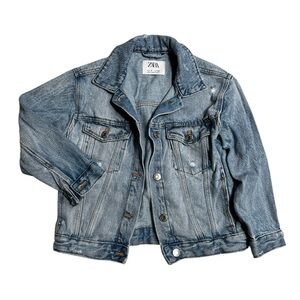 Zara Kids Light Blue Jean Jacket